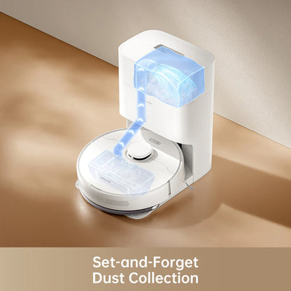 Dreame D10 Plus Gen 2 Robot Vacuum and Mop with Auto Empty Dock - White (Open Box)