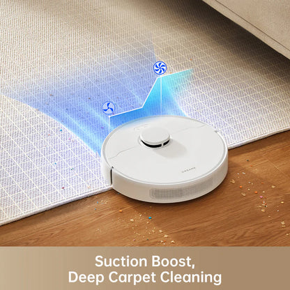 Dreame D10 Plus Gen 2 Robot Vacuum and Mop with Auto Empty Dock - White (Open Box)