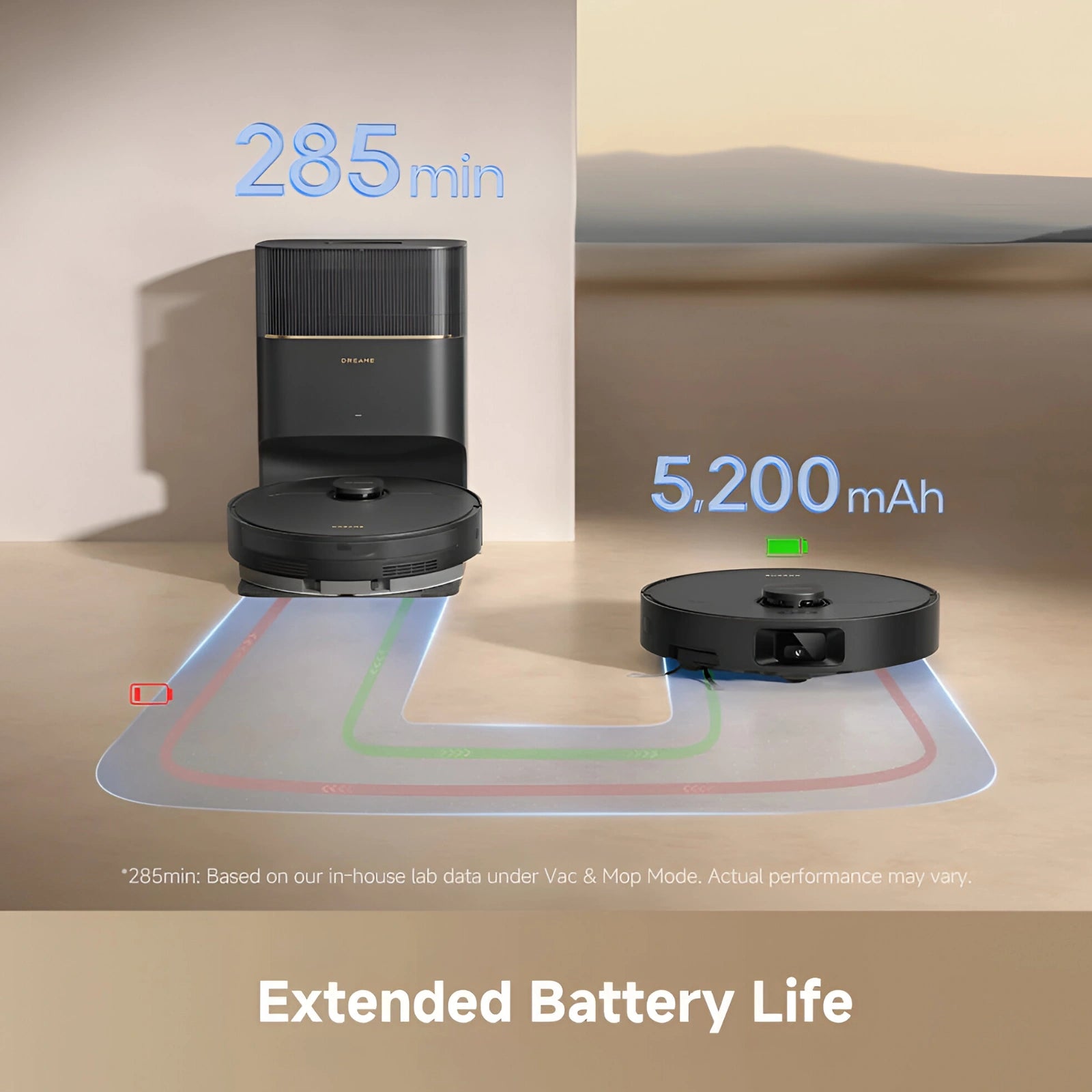 Dreame D20 Pro Plus Robot Vacuum and Mop with Auto Empty Dock - Black (Open Box)