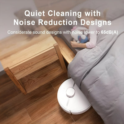 Dreame D9 Robot Vacuum Cleaner and Mop - White - Refurbished