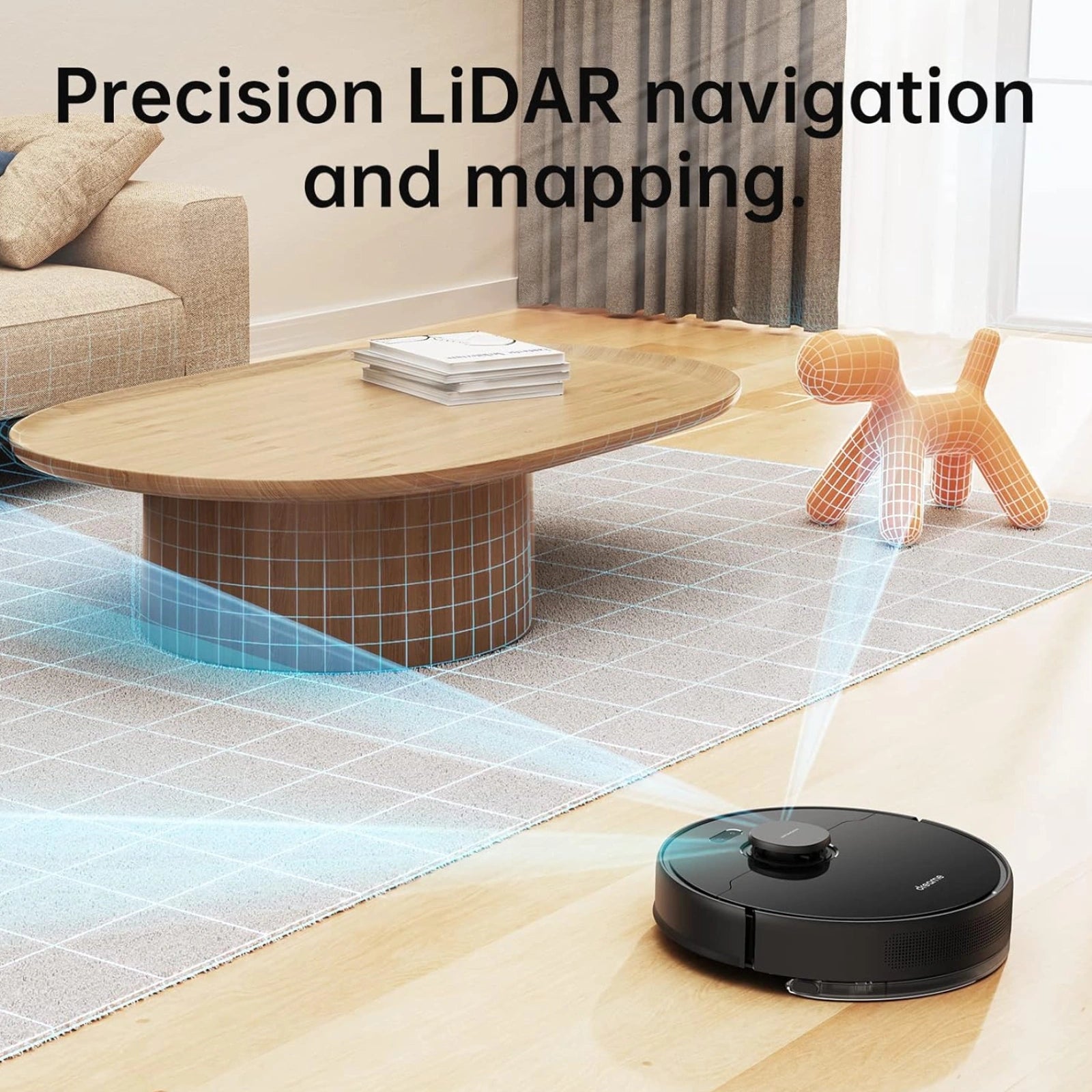 Dreame D9 Max Gen 1 Robot Vacuum and Mop Cleaner - Black - Refurbished