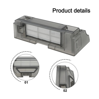 Compatible Dust Box for Dreame Z10 Pro / D10 Plus Robot Vacuum Cleaner Replacement Genuine Part - Refurbished