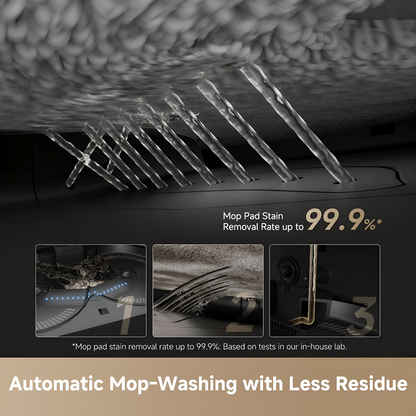 Dreame X50 Ultra Robot Vacuum and Mop with Pro Leap - Black - Refurbished