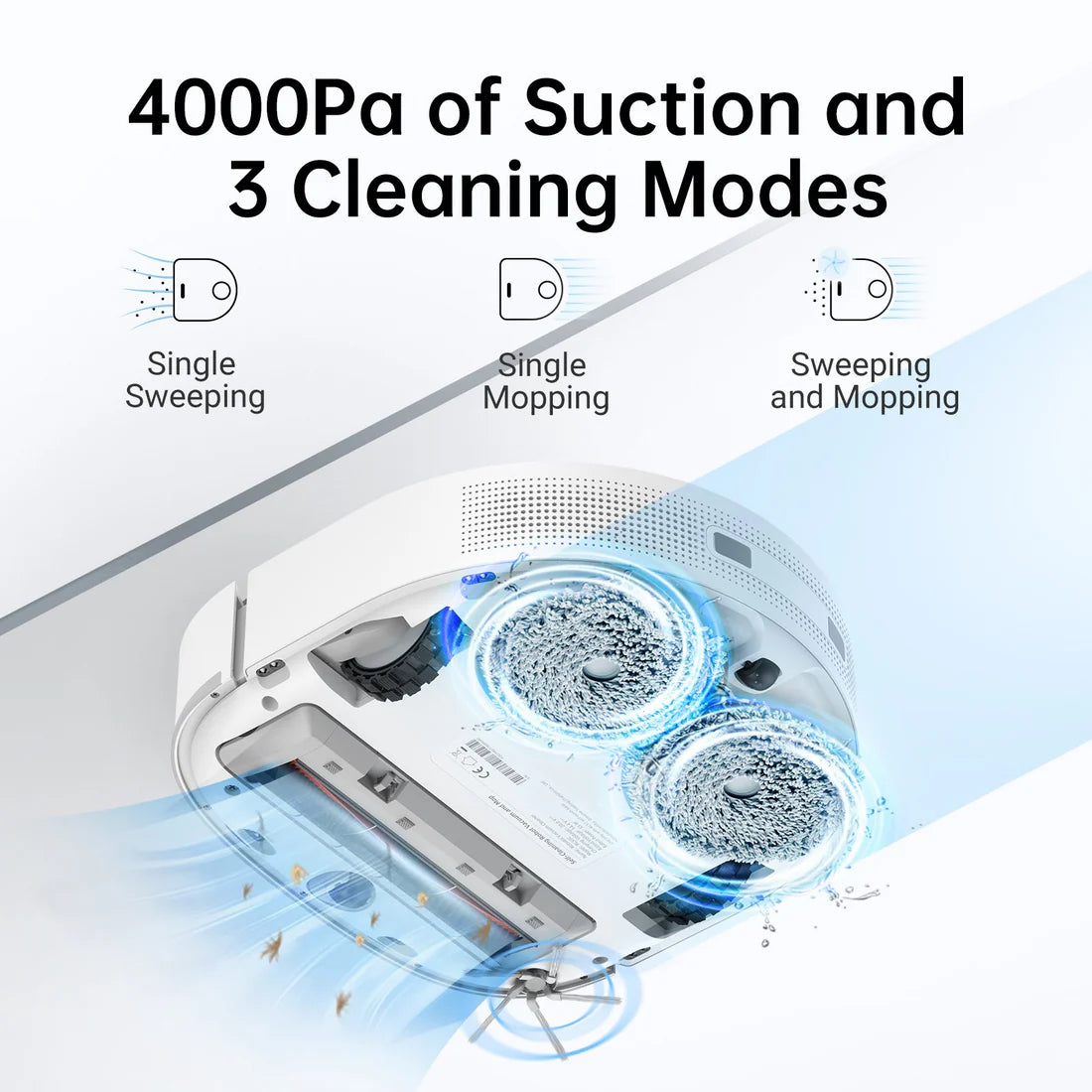 dreame w10 self-cleaning robot vacuum and mop cleaner