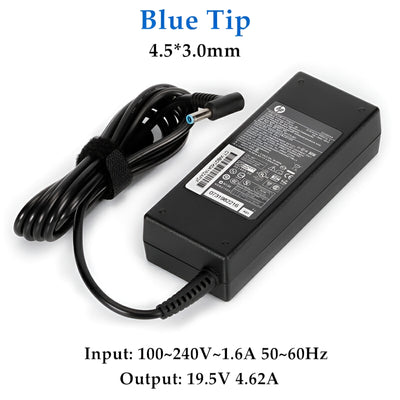 Genuine 90W AC Laptop Charger Adapter for HP 740015-001 710412-001 Laptop 19.5V (4.5x3.0mm)