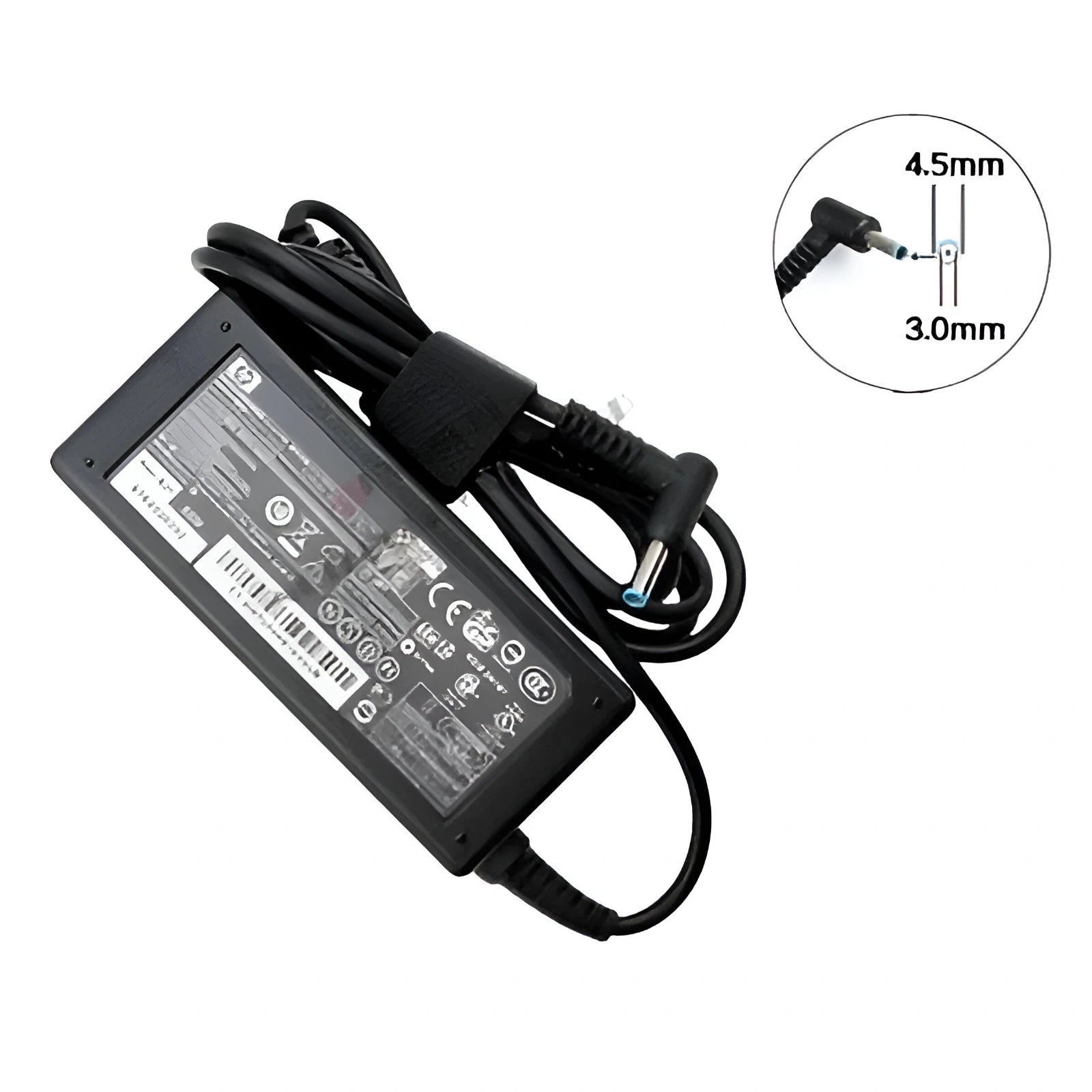 Genuine 65W AC Laptop Charger Adapter for HP ProBook G4 640 Blue Tip (4.5x3.0mm)