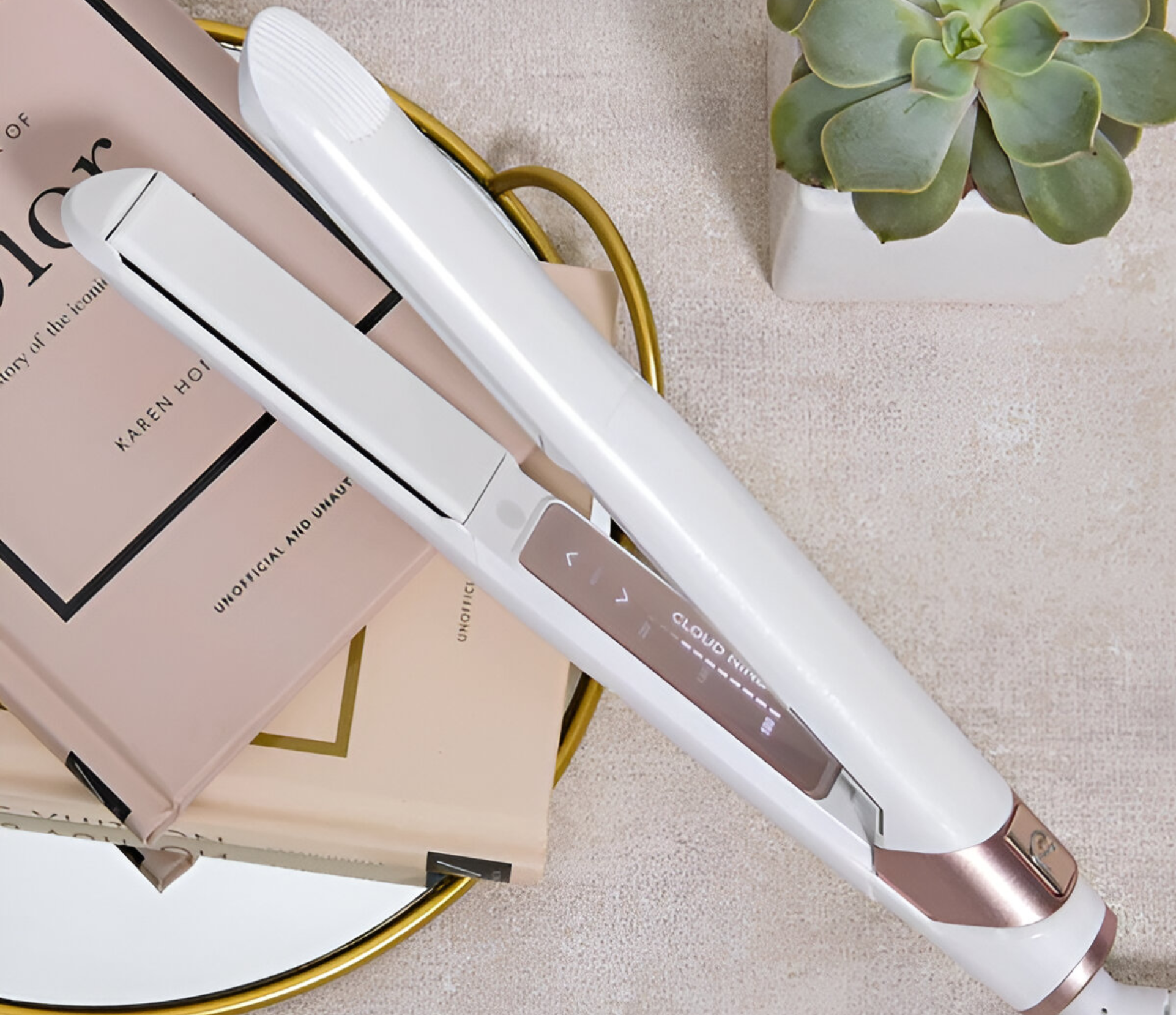 Cloud Nine The Original Iron Pro - Hair Straightener - White - Refurbished