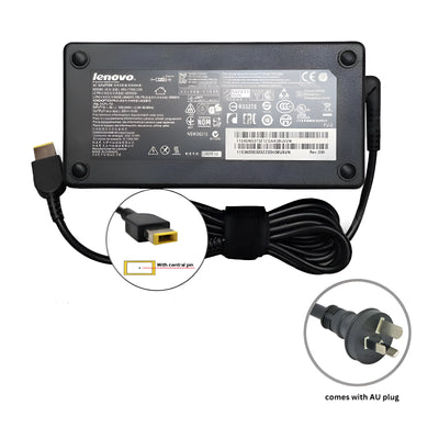 Genuine 170W USB Yellow Slim Square Tip Adapter Charger for Lenovo ThinkPad 45N0373, 45N0374 20V 8.5A