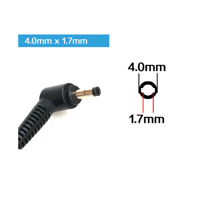 Genuine 65W AC Laptop Charger Adapter For Lenovo Ideapad S130-14IGM (4.0x1.7mm)