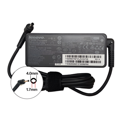 Genuine 65W AC Laptop Charger Adapter for Lenovo Ideapad S145-15IWL (4.0x1.7mm)