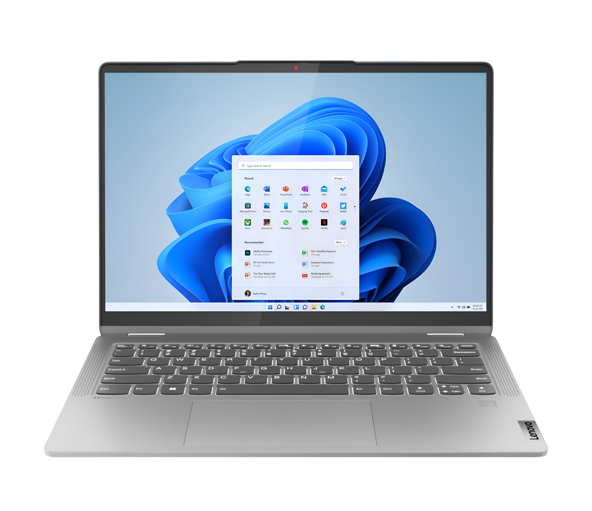 Lenovo IDEAPAD FLEX 5 14IRU8, I7-1355U, IRIS XE, 16GB RAM 1TB SSD, 14" Windows 11, Platinum Grey