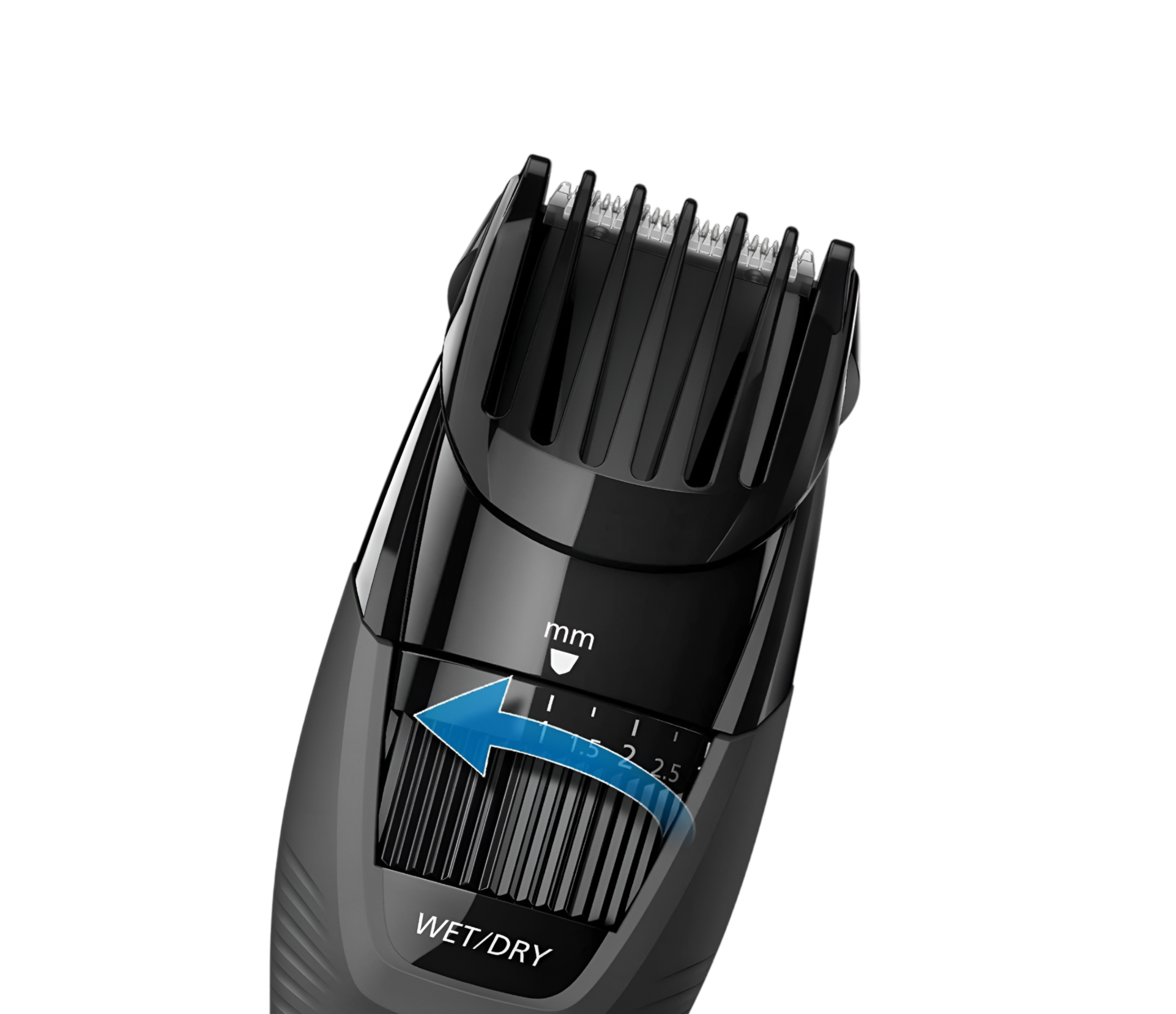 Panasonic ER-GB43 Wet and Dry Cordless Beard Trimmer with Quick-Adjust Dial (0.5-10mm) (Open Box)
