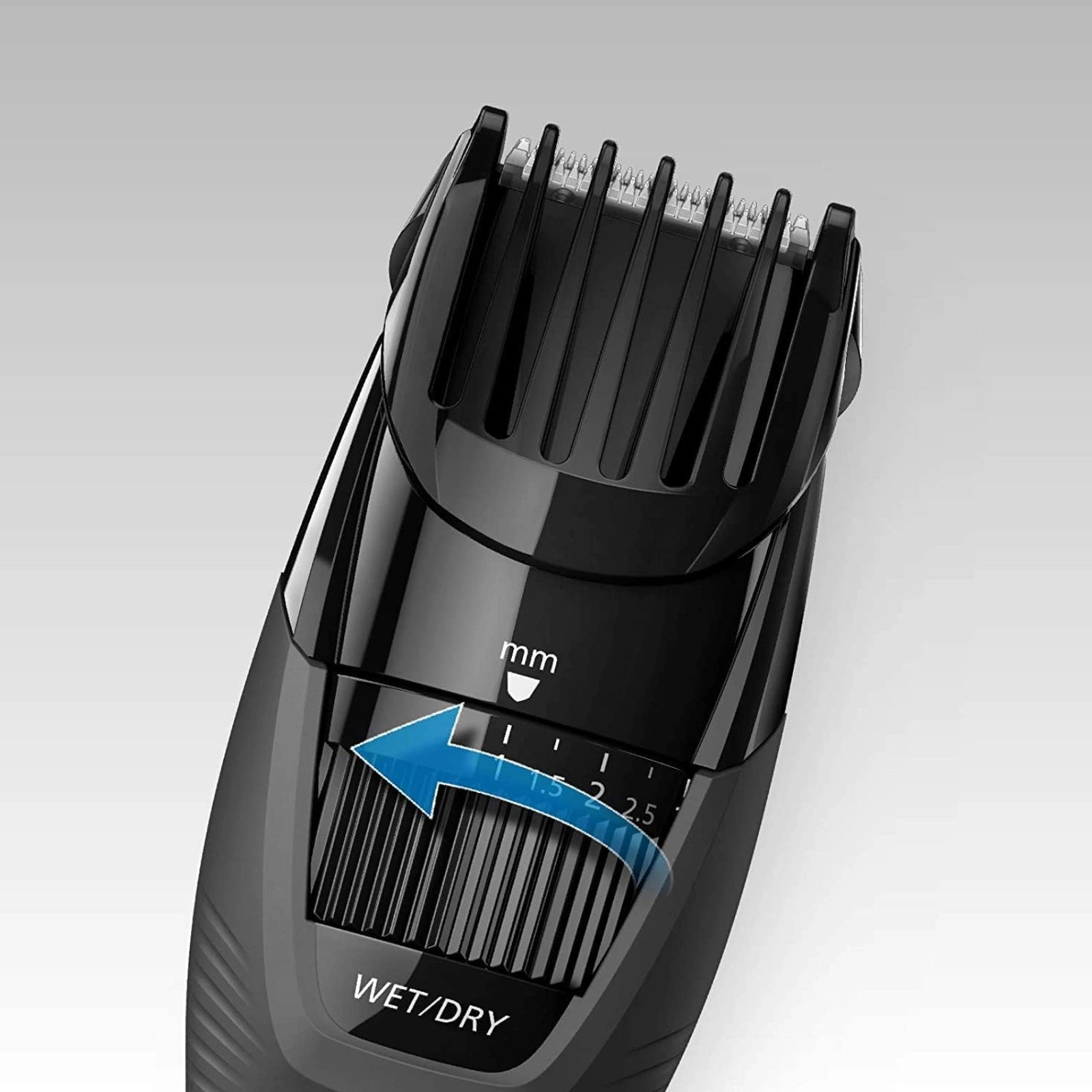 Panasonic ER-GB43-K541 Wet and Dry Cordless Beard Trimmer with Quick-Adjust Dial (0.5-10mm) - Refurbished