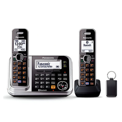 Panasonic KX-TG7892AZS Cordless Phones with Answering Machine Twin Pack (Open Box)