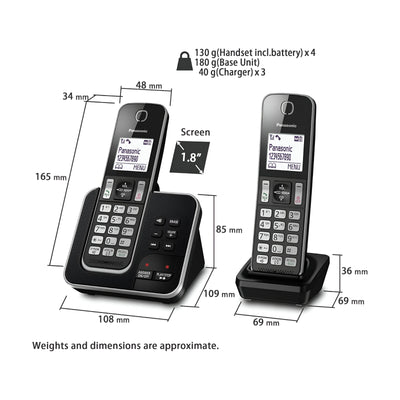panasonic-KX-TGD324ALB-handsets