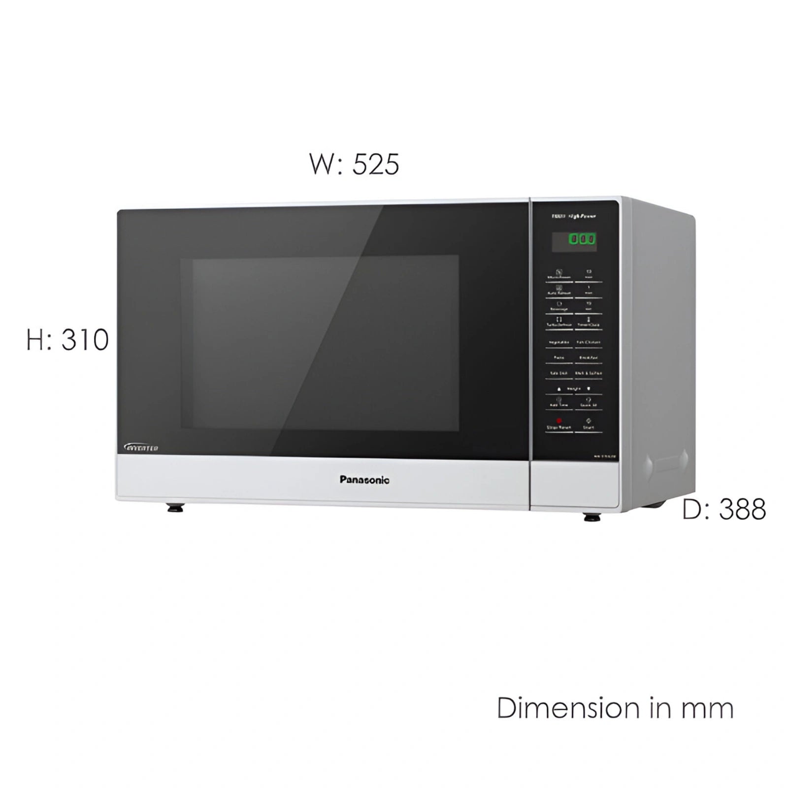 Panasonic 32L Compact Inverter Microwave Oven 1100W NN-ST64JW - Refurbished
