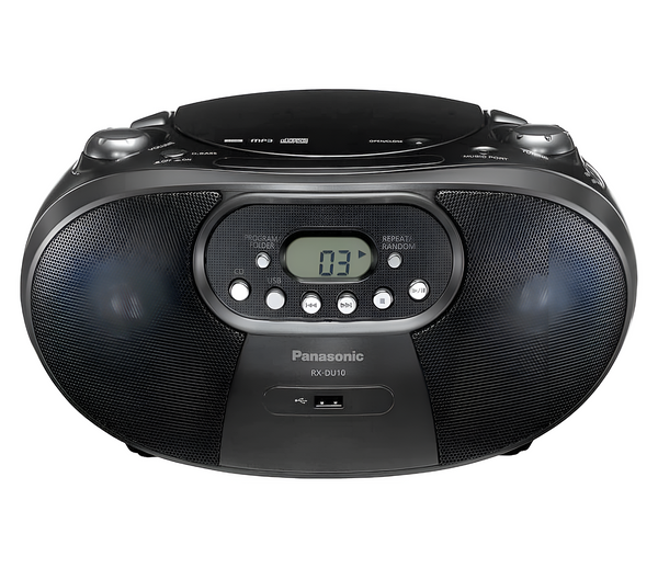 未使用 ポータブルステレオCDシステム Panasonic RX-DU10-W パナソニック ポータブルステレオCDシステム RX-DU10-W 未使用