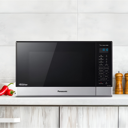 panasonic-black-microwave-ST665B