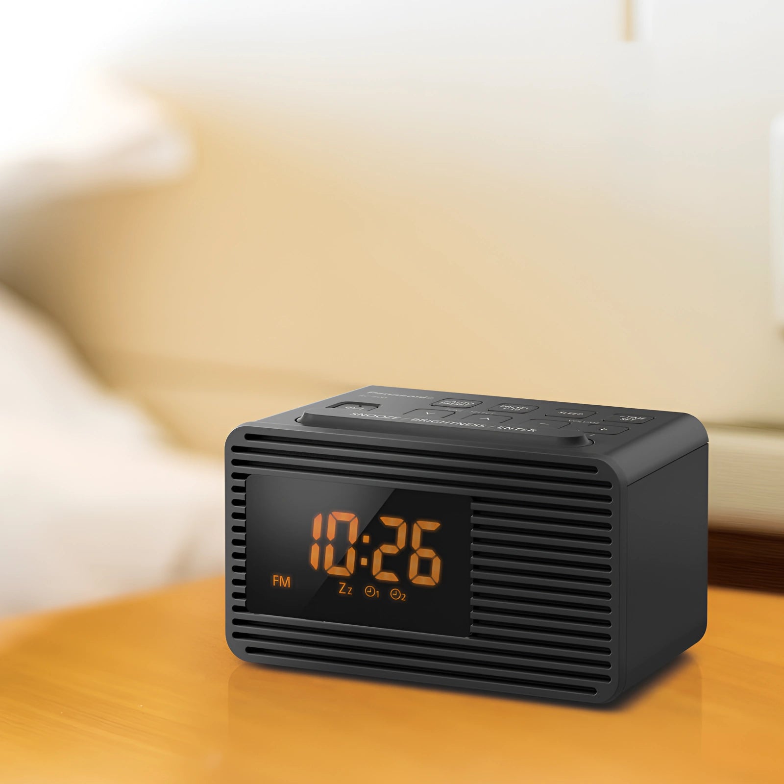 Panasonic RC-800GN-K Clock FM Radio (Open Box)