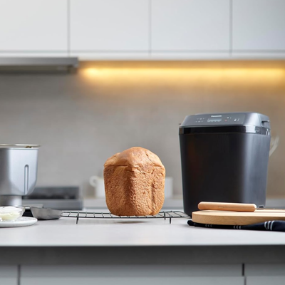 Panasonic SD-PN100KST Automatic Compact Bread Maker with Artisan-Style Kneading Crust Control - Refurbished