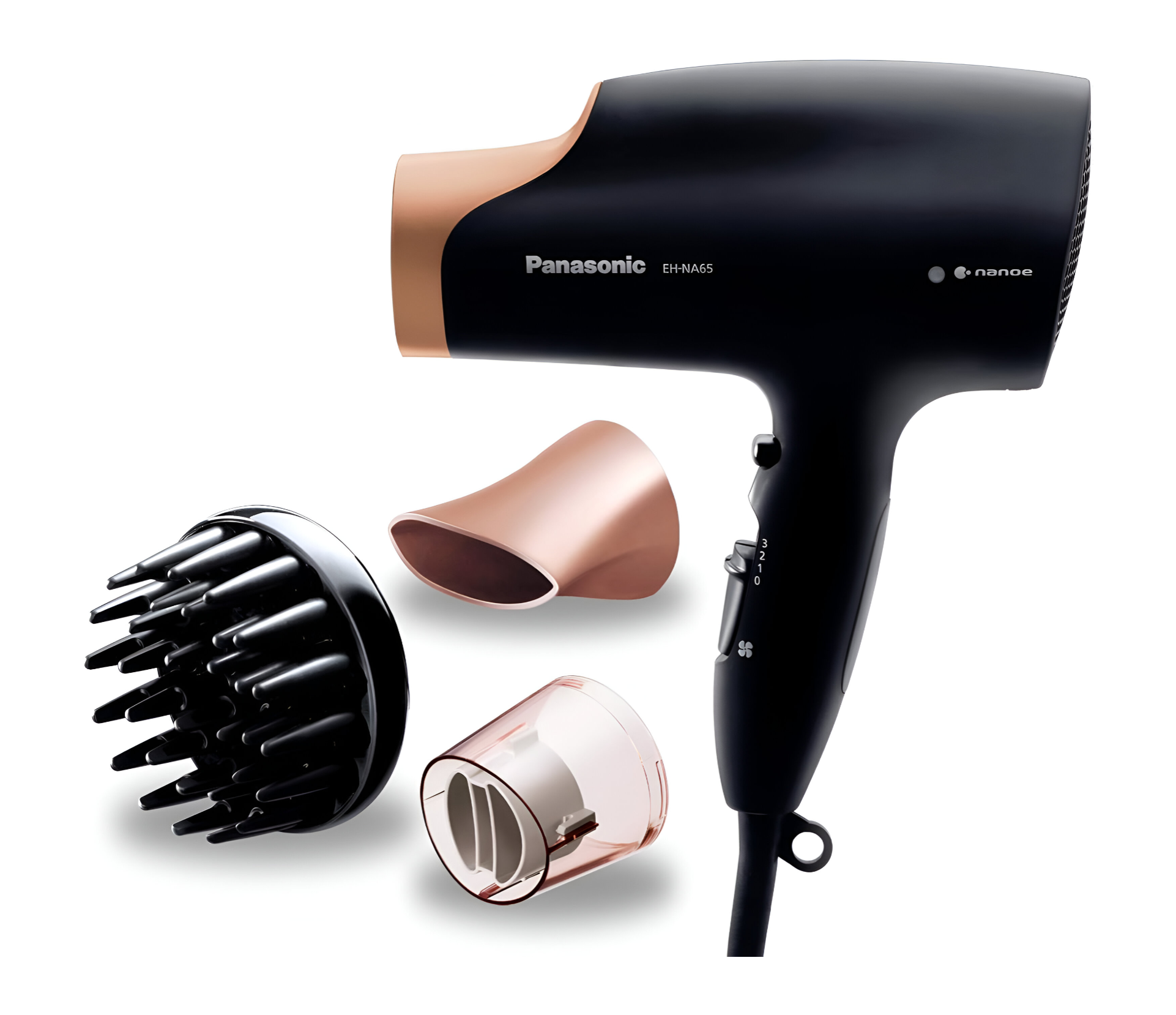 Panasonic EH-NA65 Nanoe Hair Dryer & EH-HS99 Straightener Value Pack (EH-Haircare Pack) (Open Box)