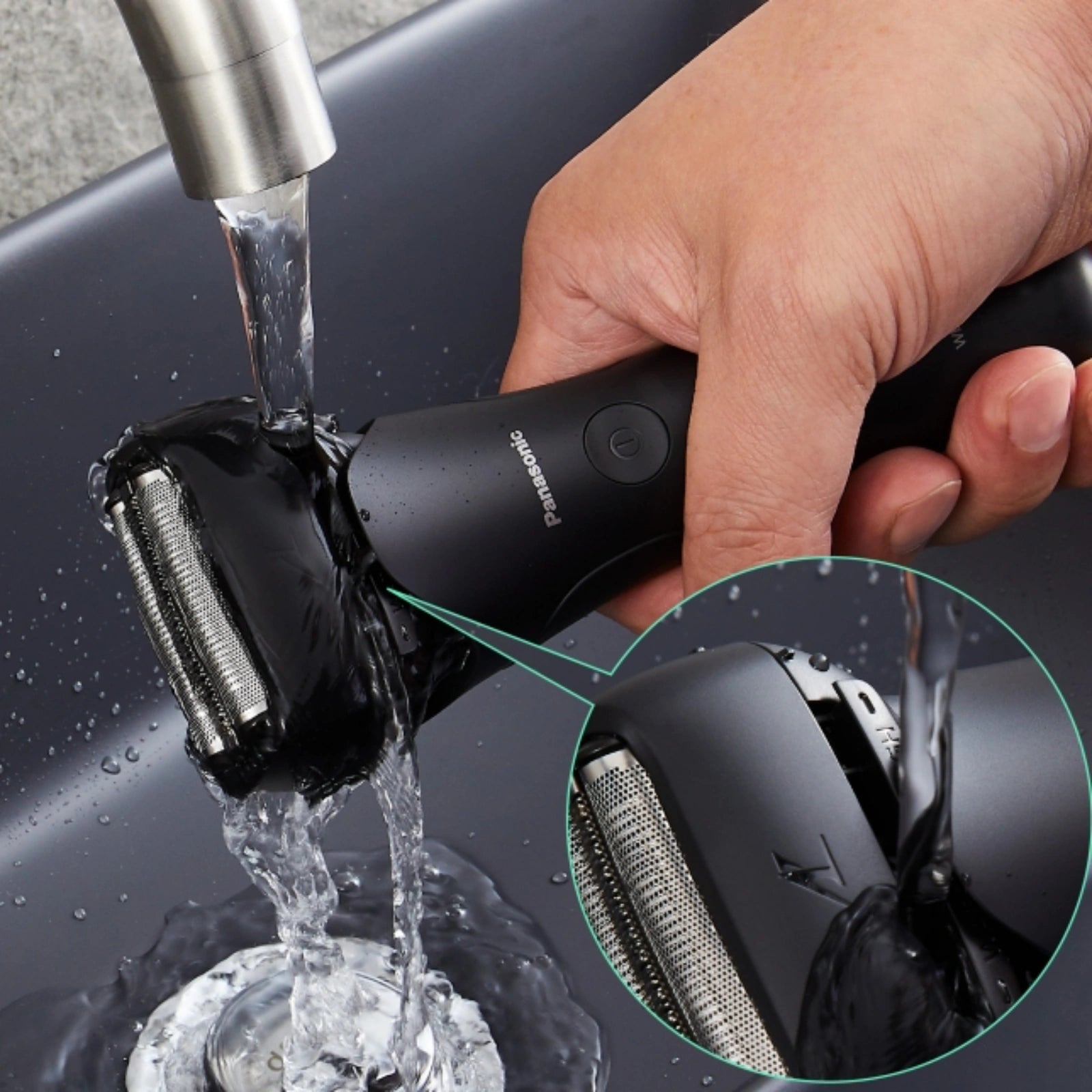 Panasonic ES-LT2B-K841 3-Blade Wet & Dry Electric Shaver - Matte Black - Refurbished