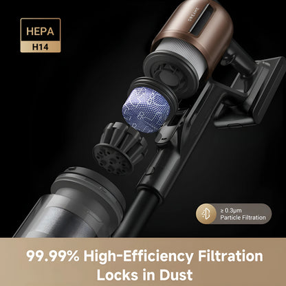 Dreame Z20 Station Cordless Vacuum and Dock - Black - Refurbished