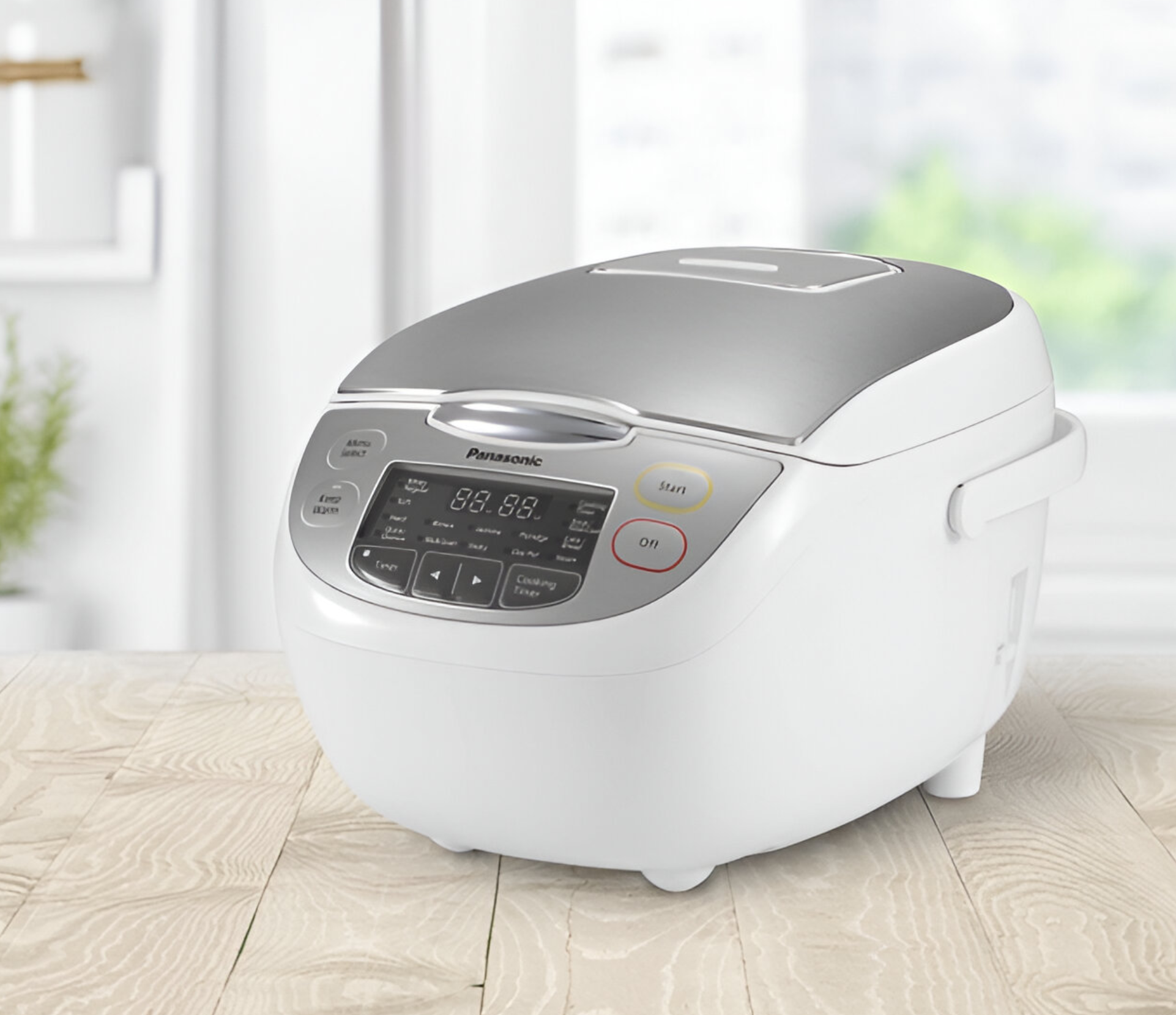 Panasonic SR-CX108SST 5-Cup Premium Rice Cooker with 16 Auto Menus (Open Box)