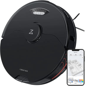 Roborock S7 MaxV Ultra Robot Vacuum and Sonic Mop with Auto-Empty Dock - Black