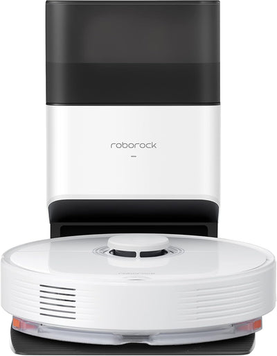 Roborock Q7 Max+ Robot Vacuum and Mop Cleaner with Auto-Empty Dock - White (Open Box)