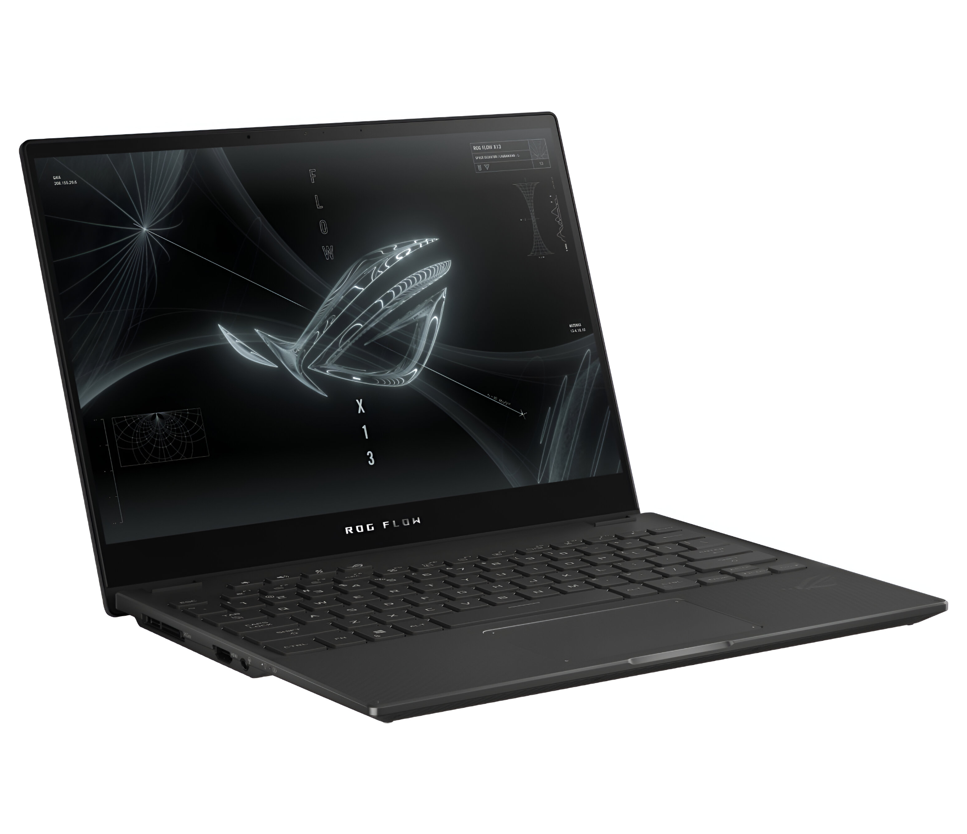 Asus ROG FLOW X13 GV301QH, AMD RYZEN 7 5800HS, GTX 1650, 16GB RAM 512GB SSD, 13.4" Windows 11, Off Black