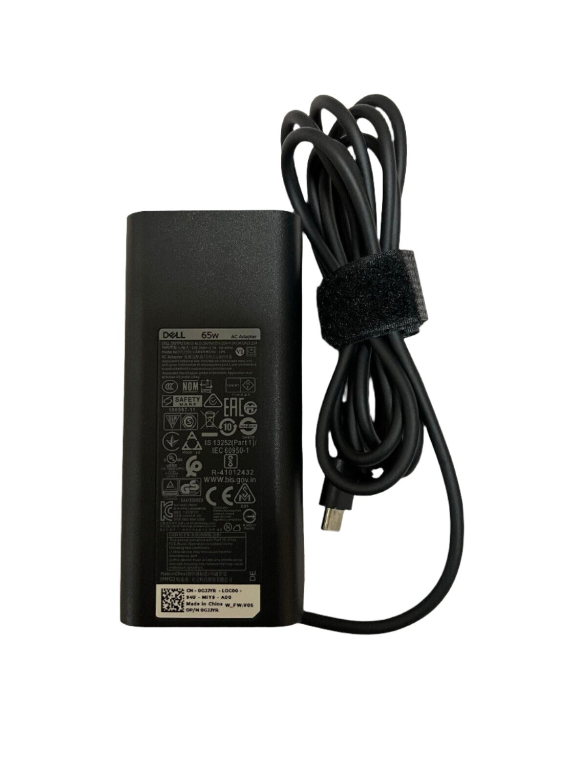 Genuine 65W USB Type-C AC Adapter Charger Dell XPS 13 9300 9305 9310 Black