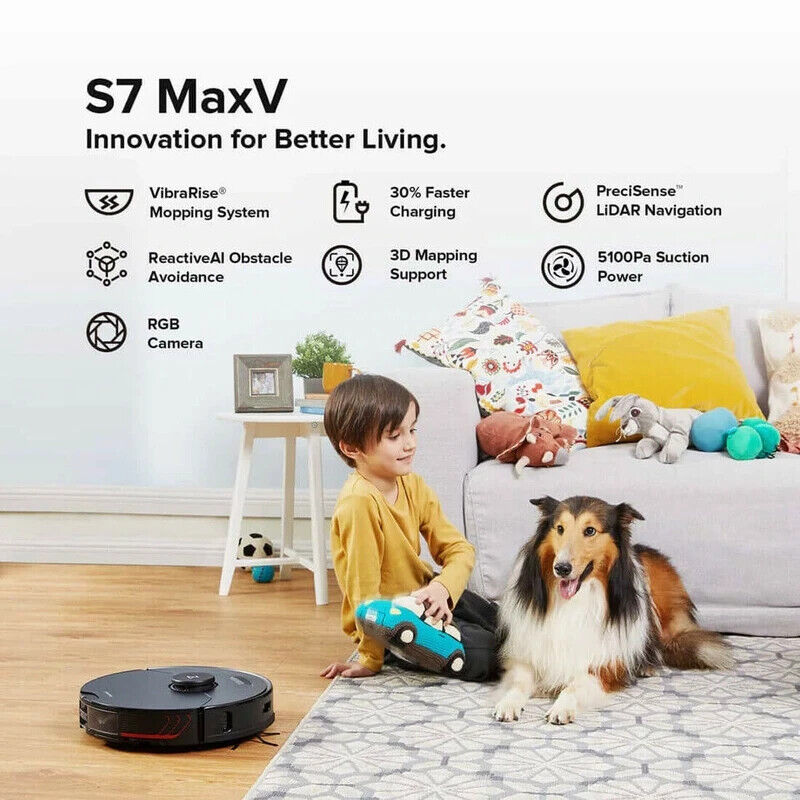 Roborock S7 MaxV Robot Vacuum Cleaner