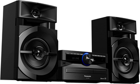 Panasonic 2.0 Channel 300W Mini Hi-Fi System (SC-UX100GN-K)