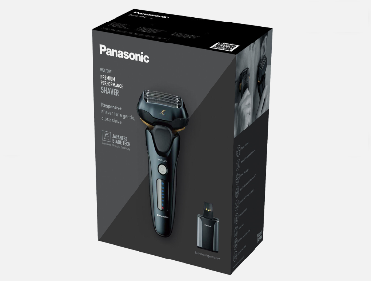 New Panasonic Multi-Flex 5-Blade Electric Shaver With Clean & Charge Station