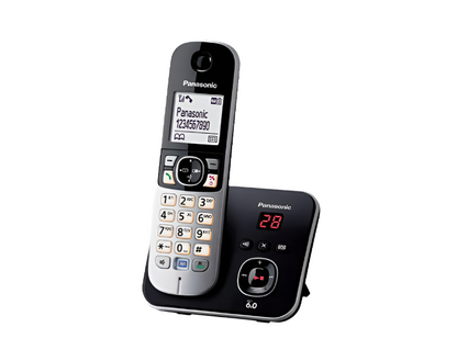 Panasonic KX-TG6821ALB Cordless Phone Single