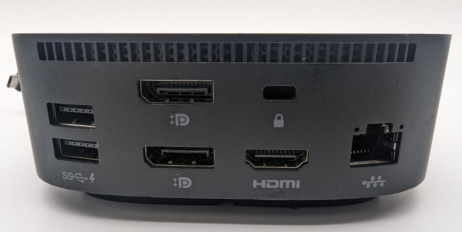 HP USB-C Dock G5 5TW10AA includes 120W Power Supply