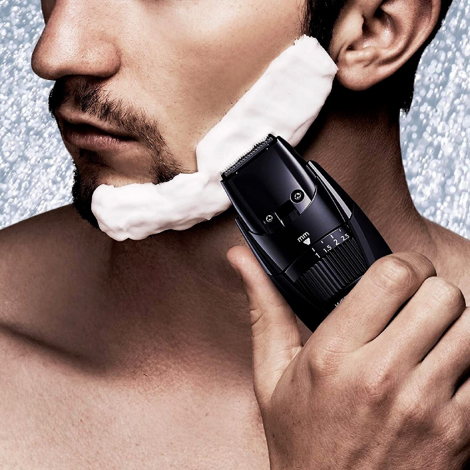 Panasonic Beard Trimmer with 20 Length Settings (0.5-10Mm) with Charging Station