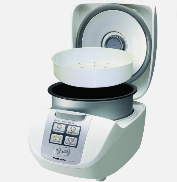 Panasonic Micro Rice Cooker 4 Multi Pre-Programmed 10 Cups Kitchen Cooking