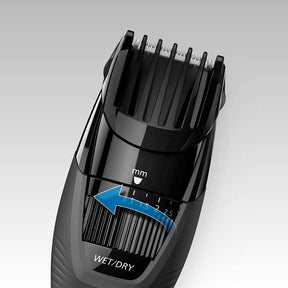 Panasonic Beard Trimmer with 20 Length Settings (0.5-10Mm) with Charging Station