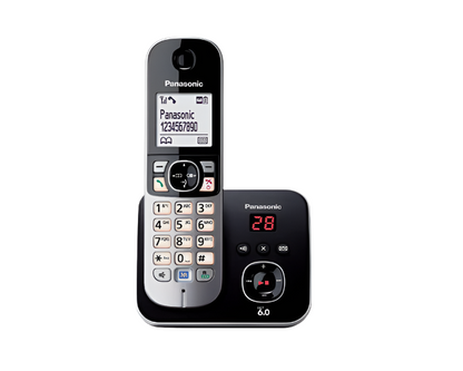 Panasonic KX-TG6821ALB Cordless Phone Single