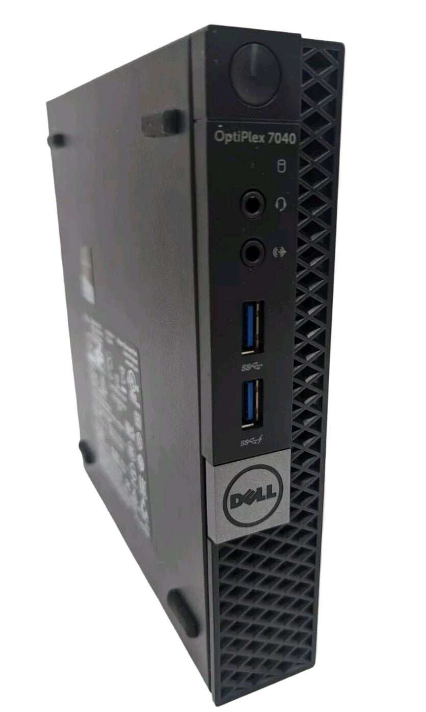 Dell Optiplex 7060 Micro PC Intel i7 8700T 16G 256G SSD USB-C Win 11