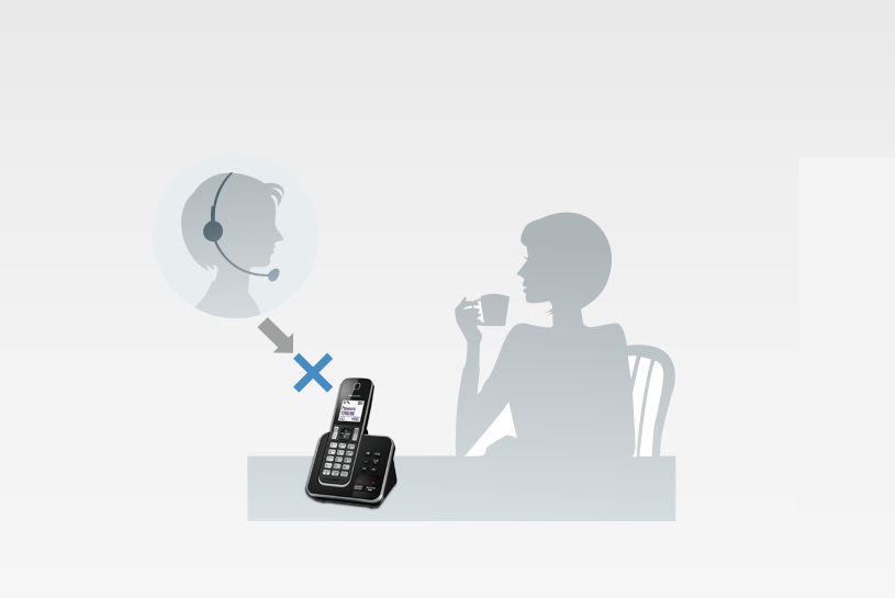 Panasonic KX-TGD324ALB DECT Digital Cordless Phone 4 Handsets