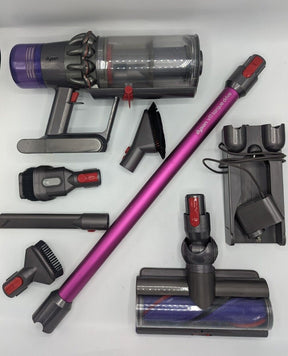 DYSON V11 Pink Absolute Cleaned & Refurbished Head Charger Dock & 4 Accessories