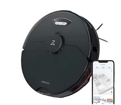 Roborock S7 MaxV Robot Vacuum Cleaner And Mop - Black - Refurbished