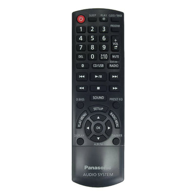 Genuine Panasonic N2QAYB001101 Stereo Audio System Replacement Remote Control - Refurbished