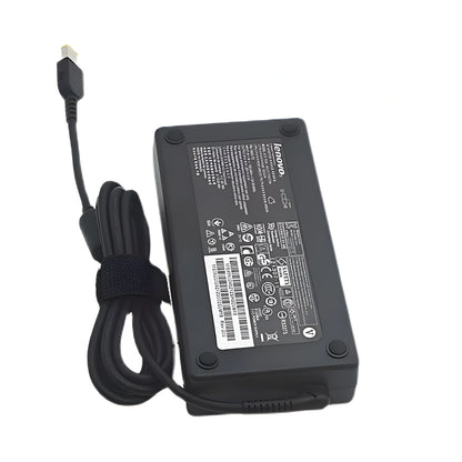 Genuine 170W USB Yellow Slim Square Tip Adapter Charger for Lenovo Legion 5-15ARH05 Legion 5-15IMH05