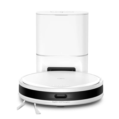 Tapo RV20 Max Plus MagSlim LiDAR Robot Vacuum and Mop with Auto-Empty Dock - White - Refurbished