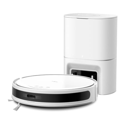 Tapo RV20 Max Plus MagSlim LiDAR Robot Vacuum and Mop with Auto-Empty Dock - White - Refurbished