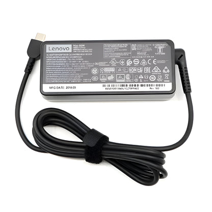 Genuine Lenovo ThinkPad 65W USB C / Type C Standard AC Adapter